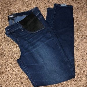 NWOT Paige Verdugo Crop Maternity Jeans Size 26